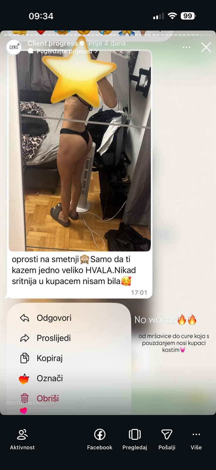 Poruka klijentica