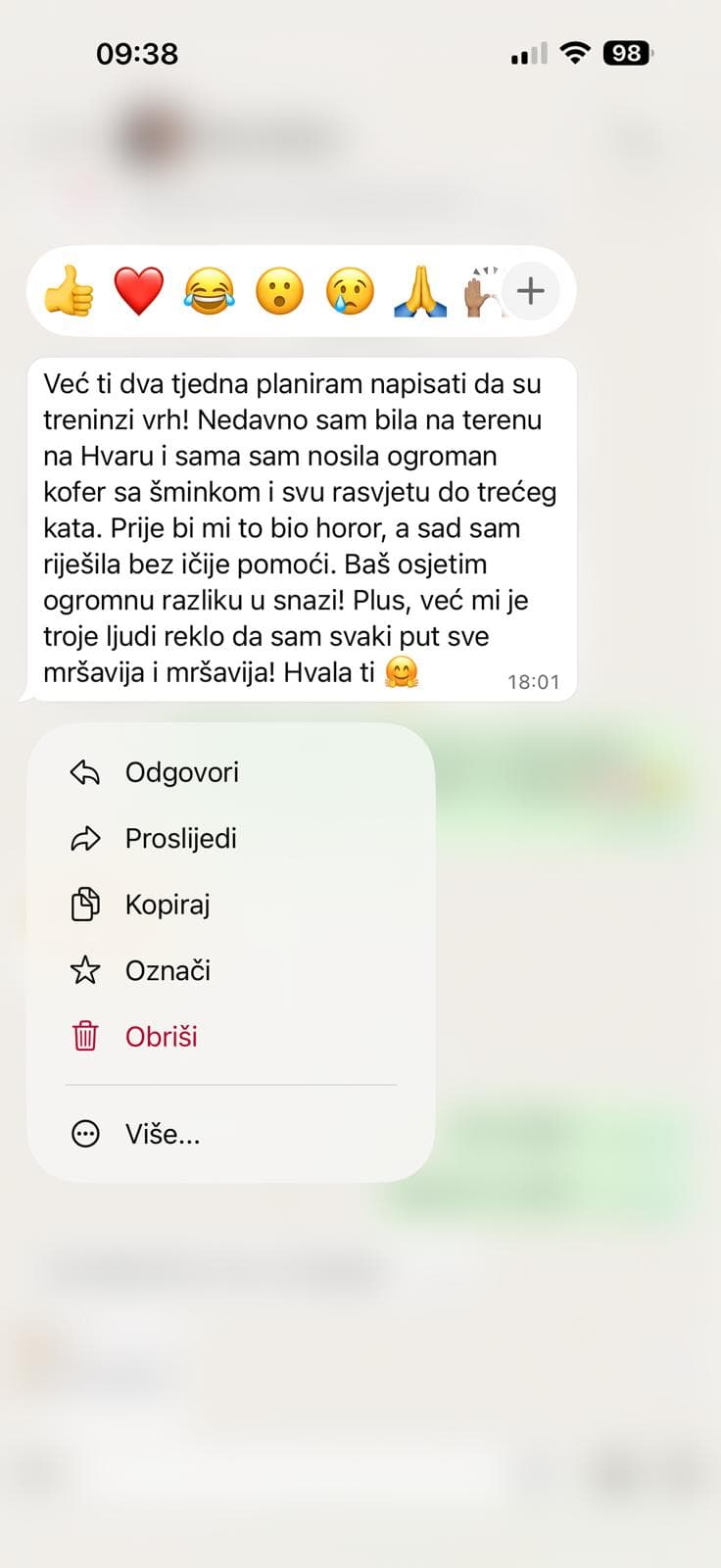 Poruka klijentica
