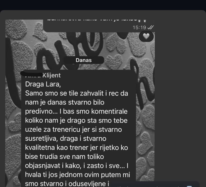 Poruka klijentica